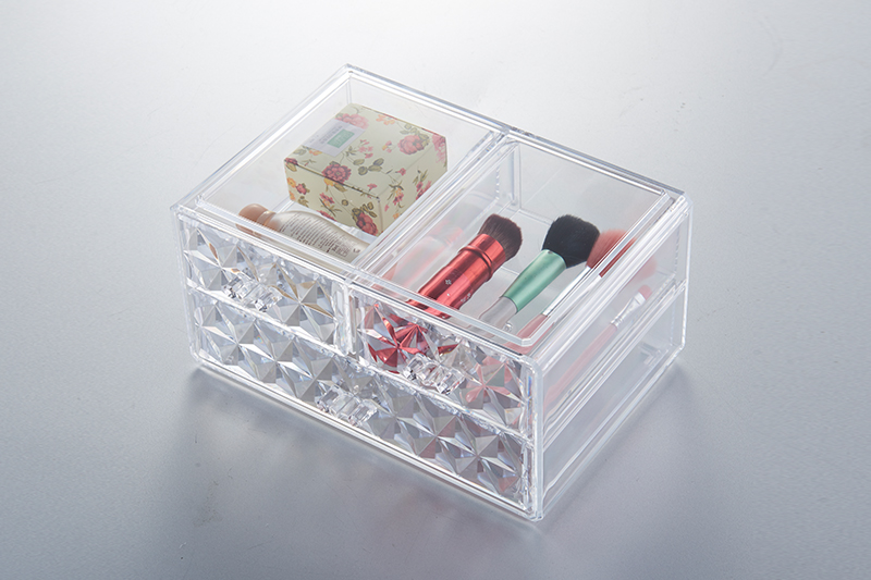 SF-1545炫彩透明水晶收纳盒